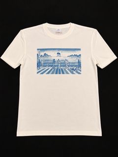 "生死流転" S/S TEE "PRAY FOR NOTO" by 岡本伸一郎