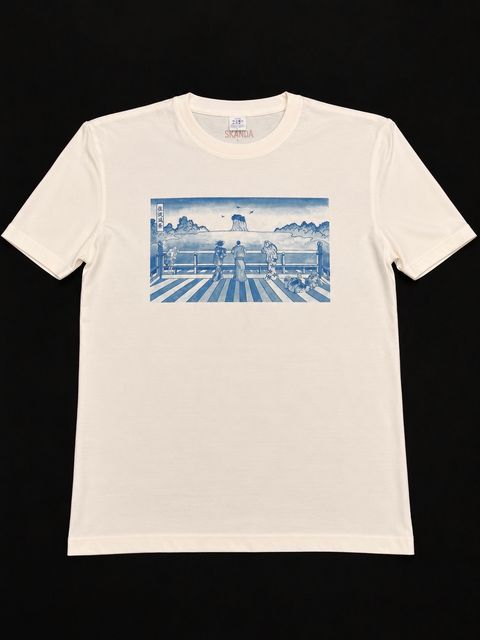 "生死流転" S/S TEE "PRAY FOR NOTO" by 岡本伸一郎