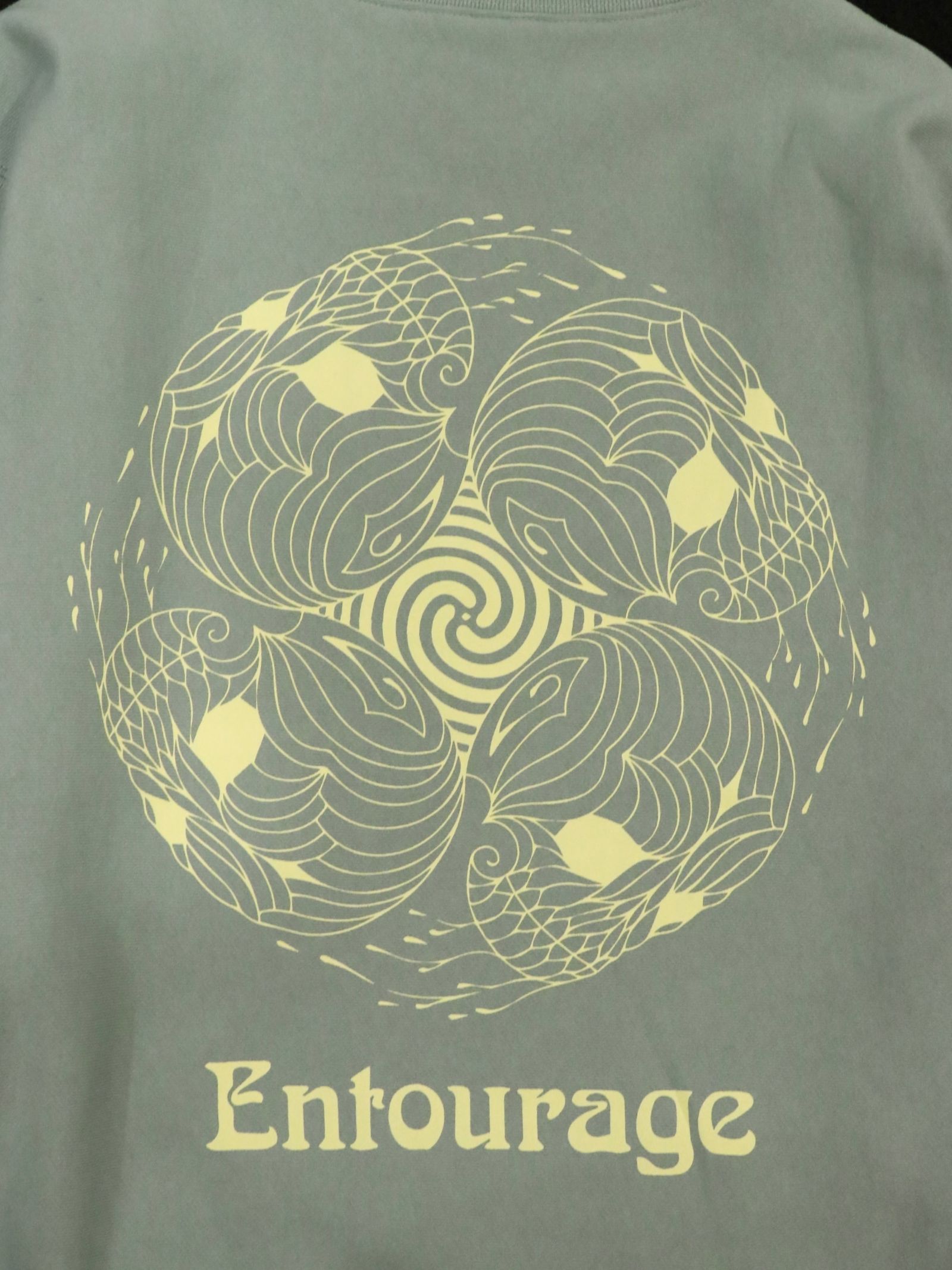 Entourage 12OZ CREW NECK SWEAT (SMOKE GREEN)