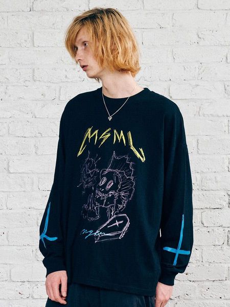 アンガーロングスリーブTシャツ / ANGER LONG SLEEVE TEE