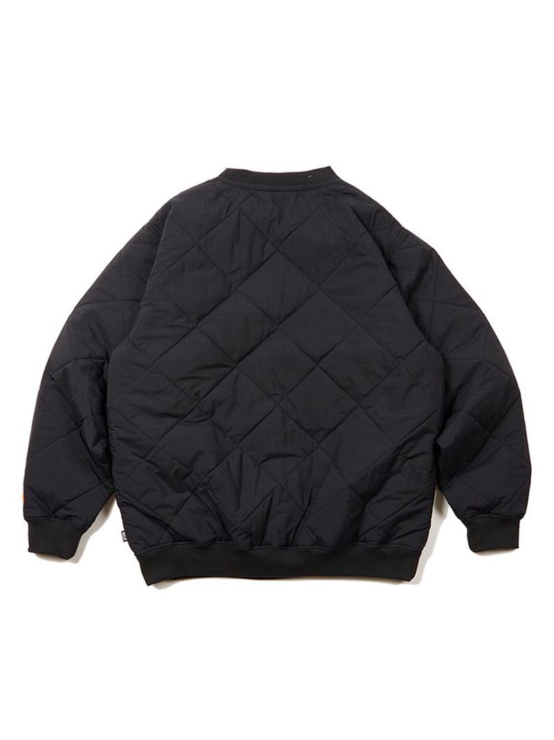 RULER - MILITARY NYLON QUILTED PULLOVER (BLACK) | SKANDA