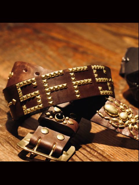 【SKANDA別注モデル】SPIDERNET "SFFS" BLT "BRASS" 1 / スパイダーネットベルト