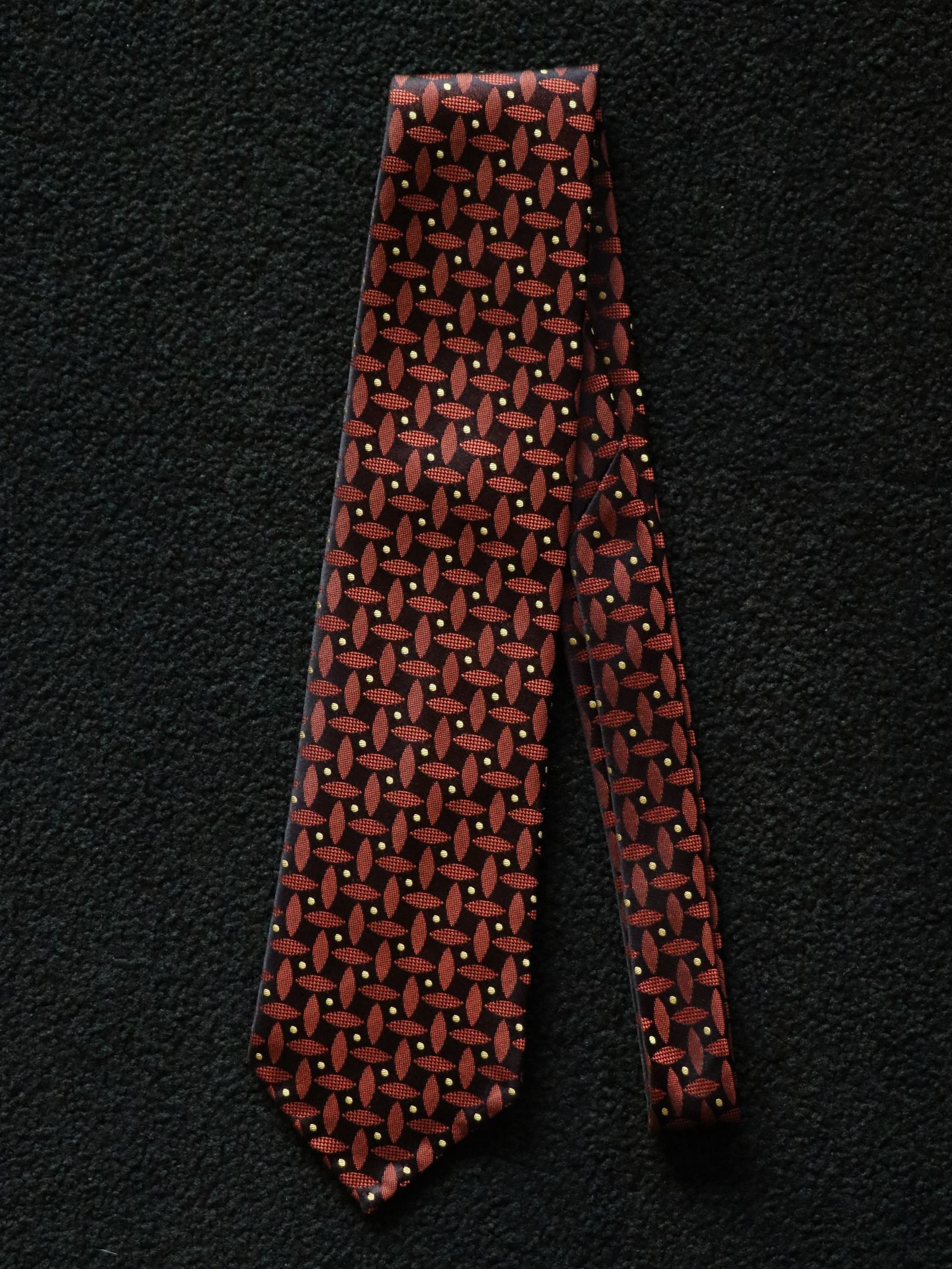 Tailored Peru Four In Hand Tie (Brown)