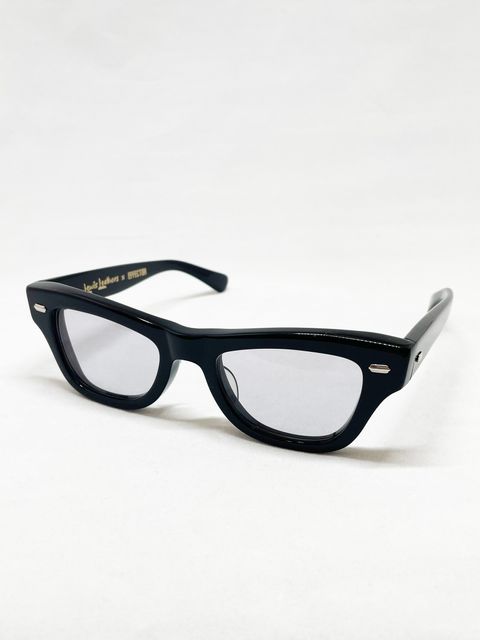 EFFECTOR × LEWIS LEATHERS / AVIAKIT EYEWEAR SILVER HINGES (SMOKE LENS)