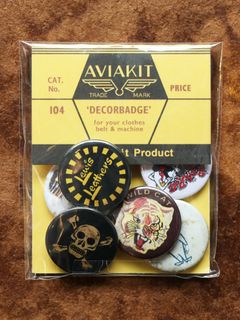MIXED BADGE PACK (7 OF PACK)