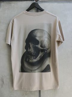 SKULL S/S TEE (SAND)