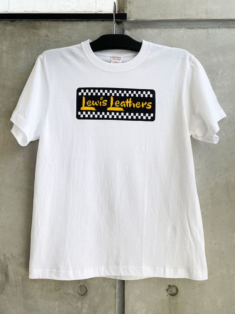 【即日発送可能】CHECKER LOGO T-SHIRTS (WHITE)