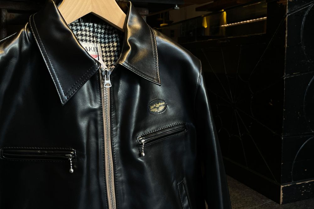 ルイスレザー 店頭ジャケット入荷しました Skanda