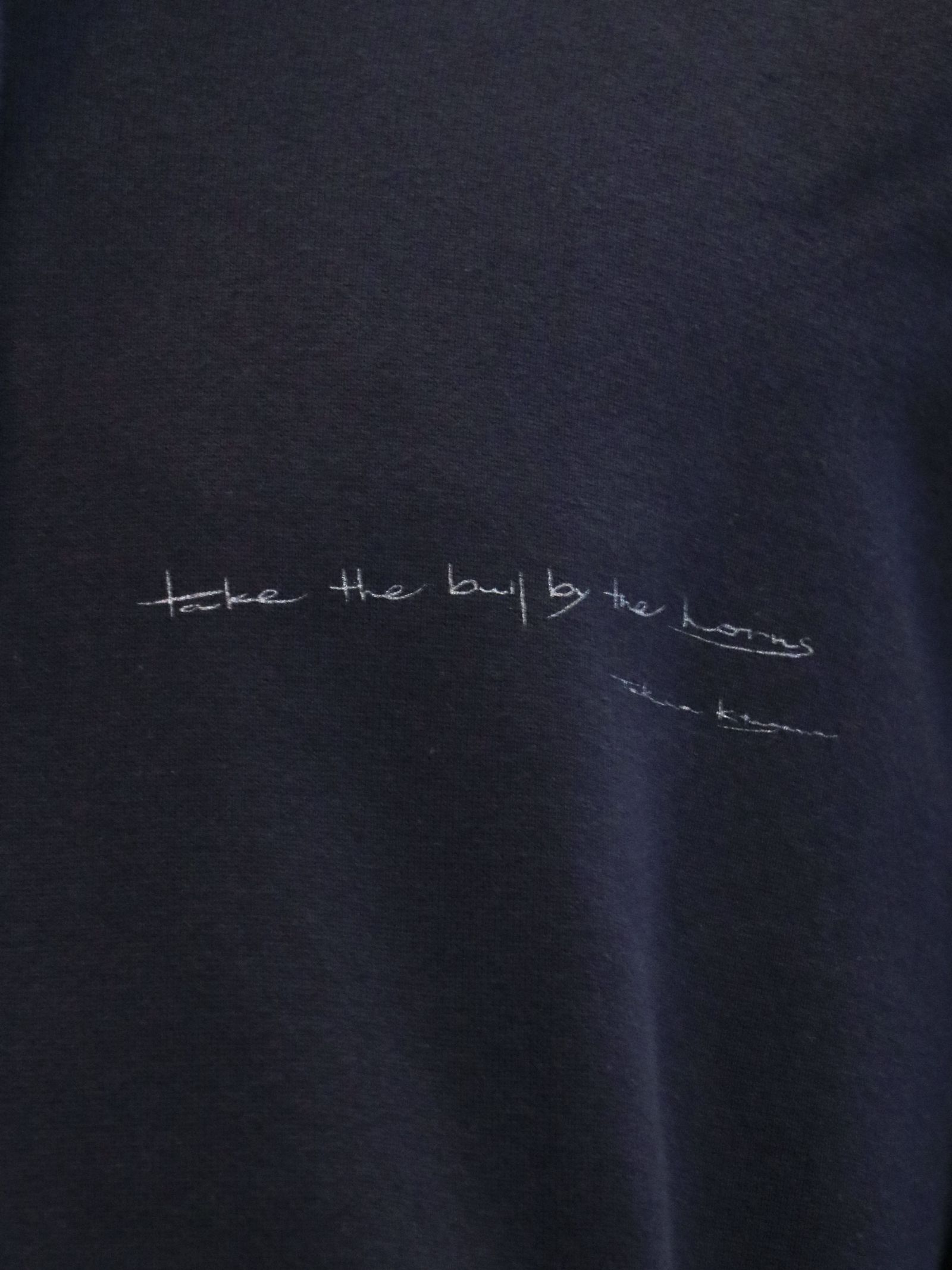 "Year of the ox"オリジナルヘビーオンスパーカー(ネイビー) / "Year of the ox"  ORIGNAL HEAVY OZ PULLOVER (NAVY)