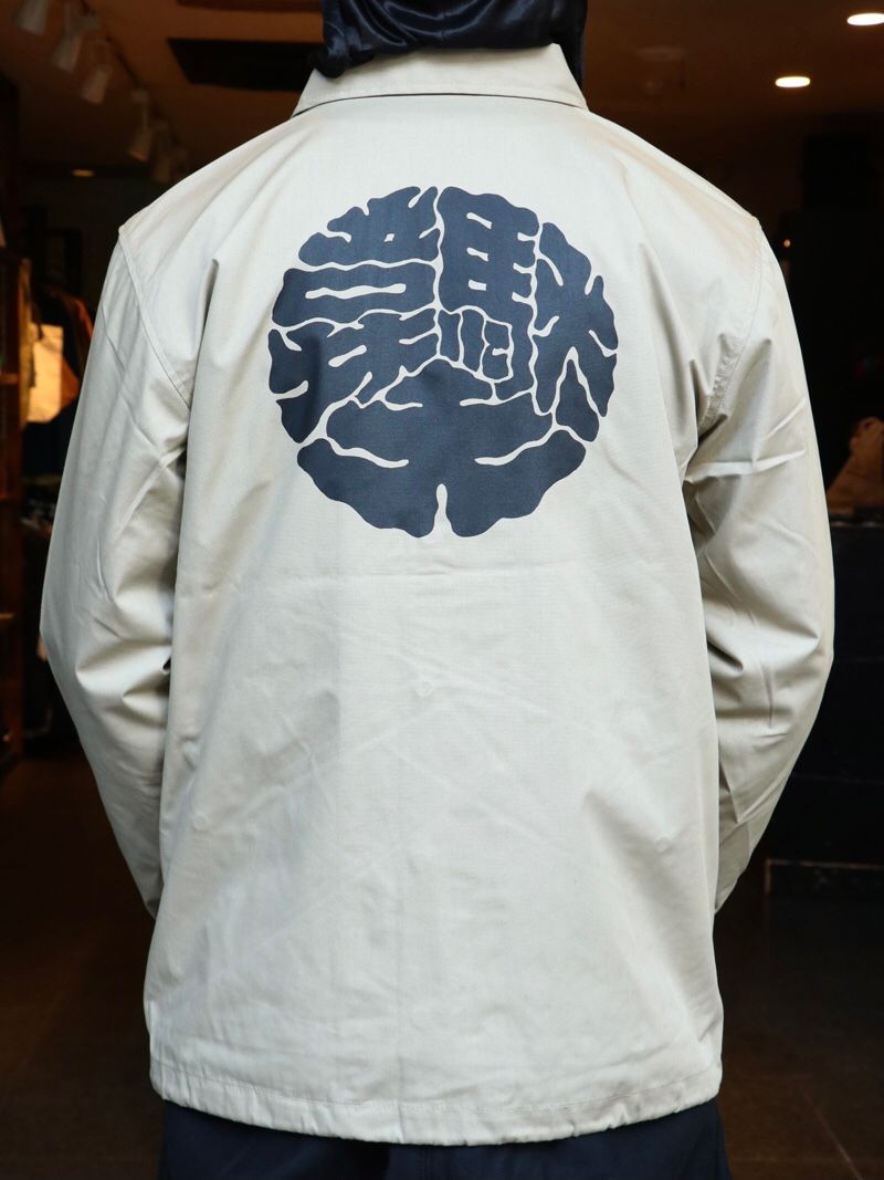 “IDATEN” TC COACH JACKET (BEIGE)
