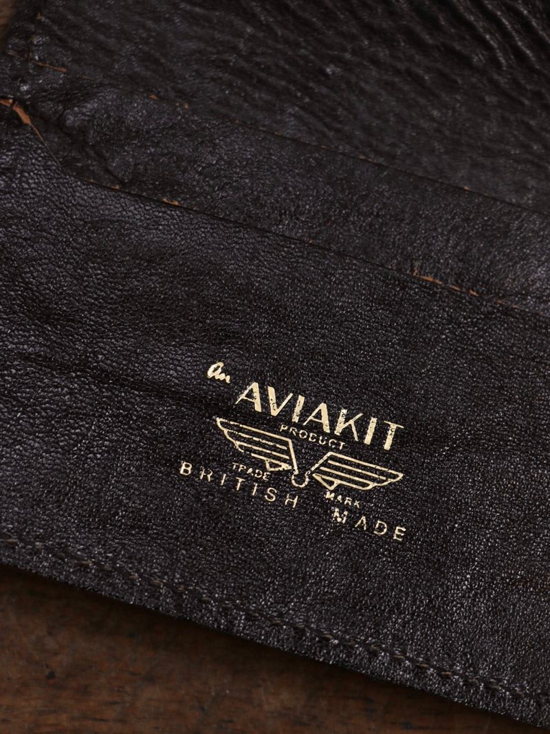 LEWIS LEATHERS CARD CASE (VEGE COW BLACK)