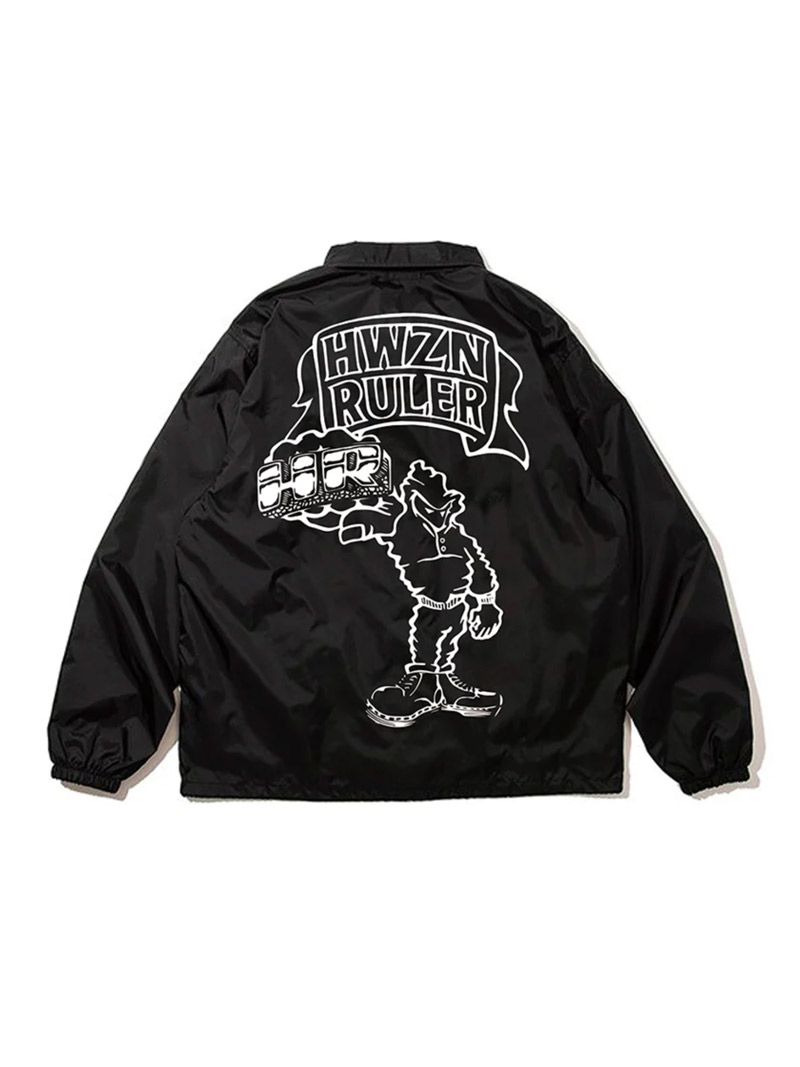 RULER - HR SP COACH JACKET (BLACK) | SKANDA