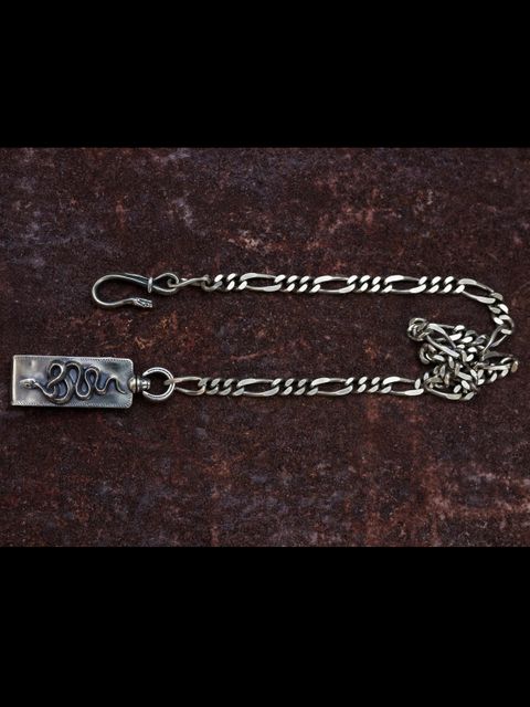 SNAKE CLIP TYPE WALLETCHAIN (BRASS)