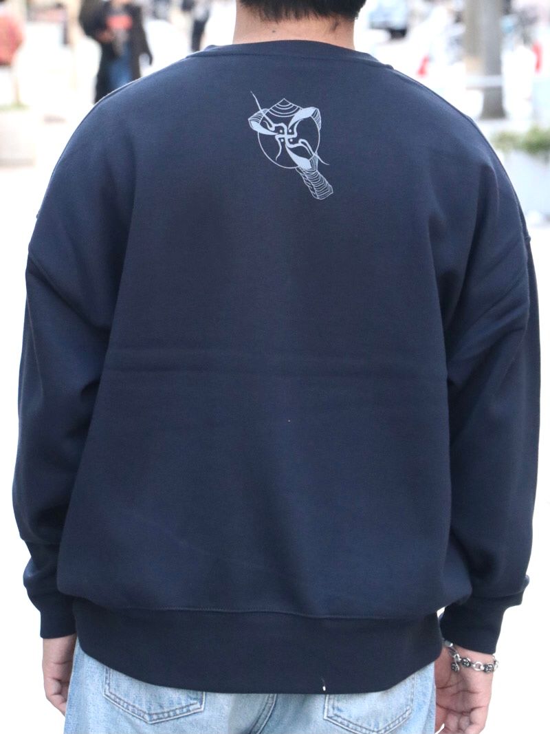 TRIVAL DRAGON SWEAT (NAVY)