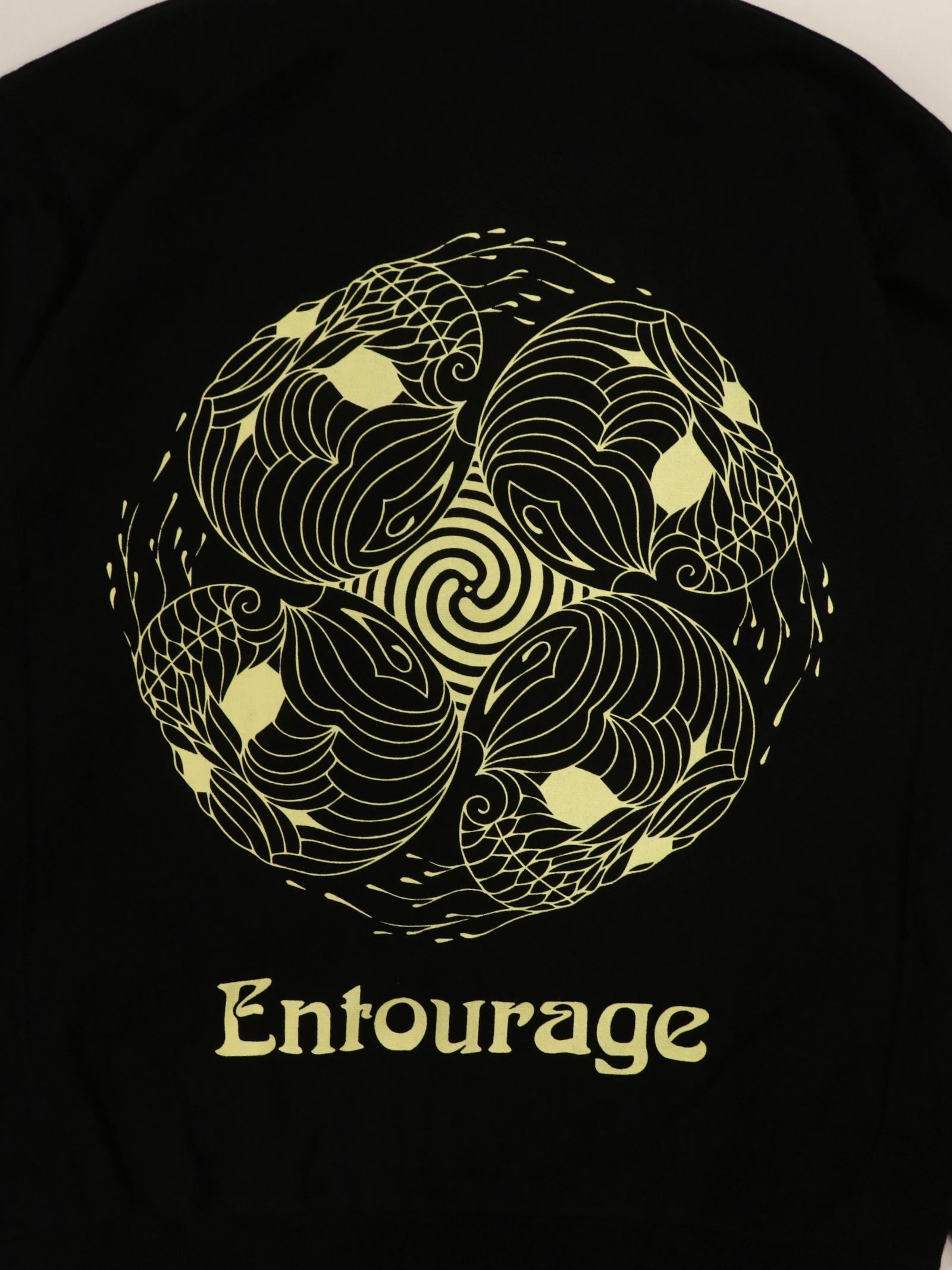 Entourage 12OZ CREW NECK SWEAT (BLACK)