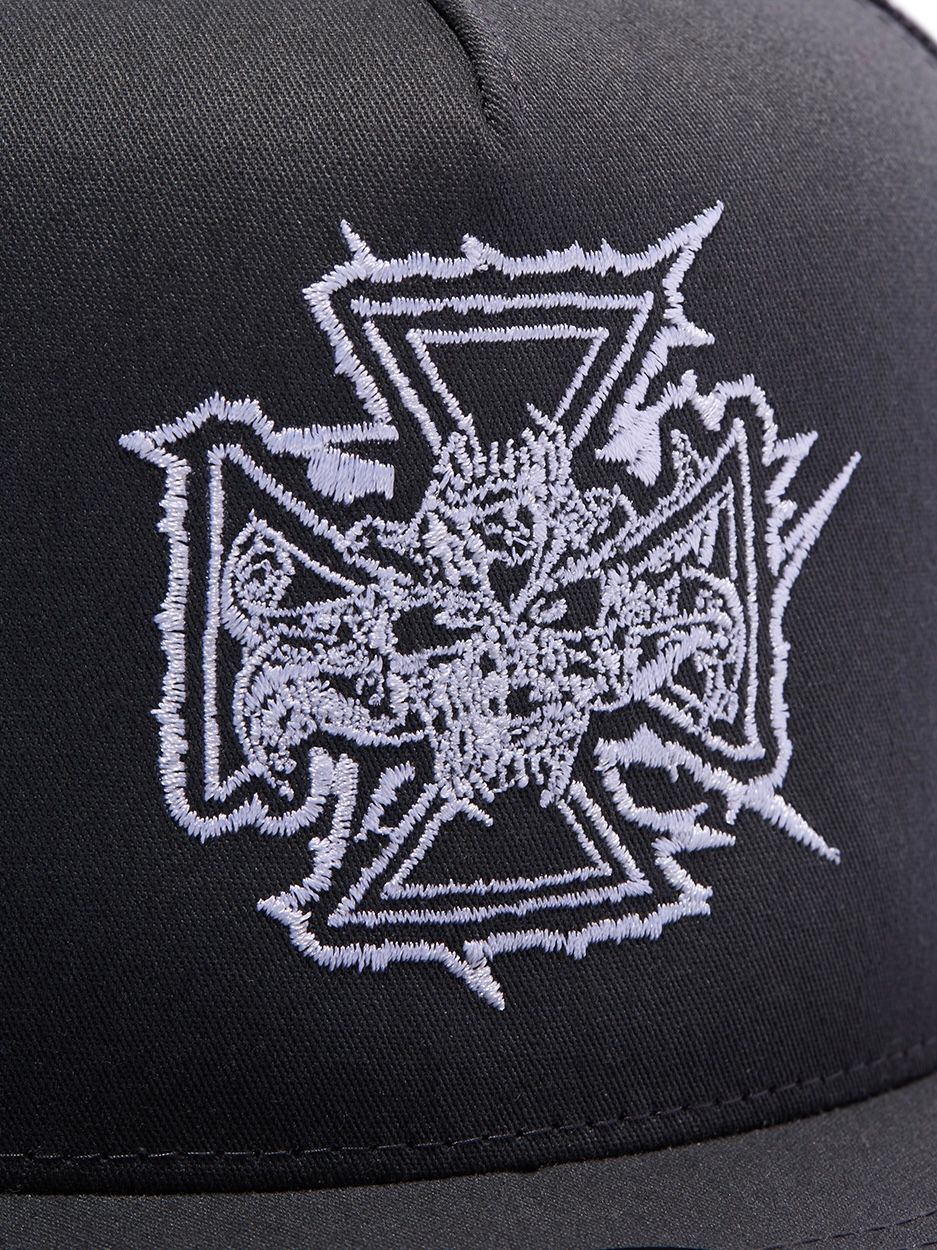 MALTESE KRAKEN TRUCKER MESHCAP (CHARCOAL/NAVY/BLACK)