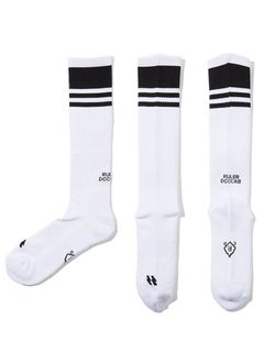 RR HIGH SOCKS (WHITE)
