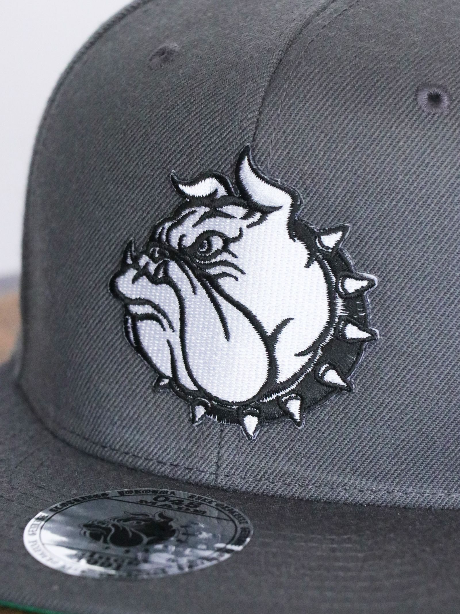 ブルベースボールキャップ / BULL BASEBALL CAP (GRAY)