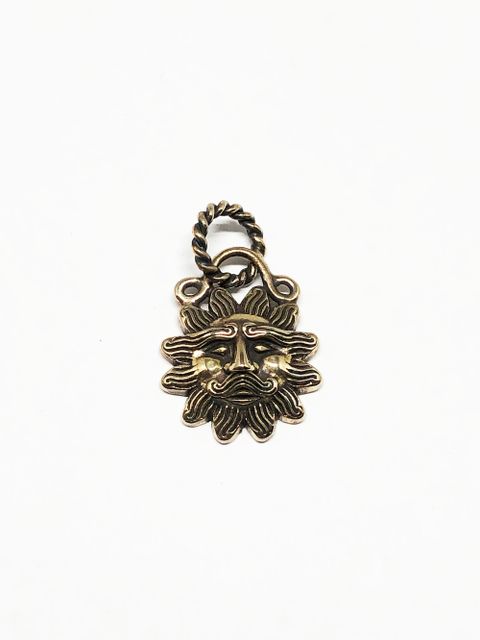 EL SOL NECKTOP (SMALL) (BRASS)