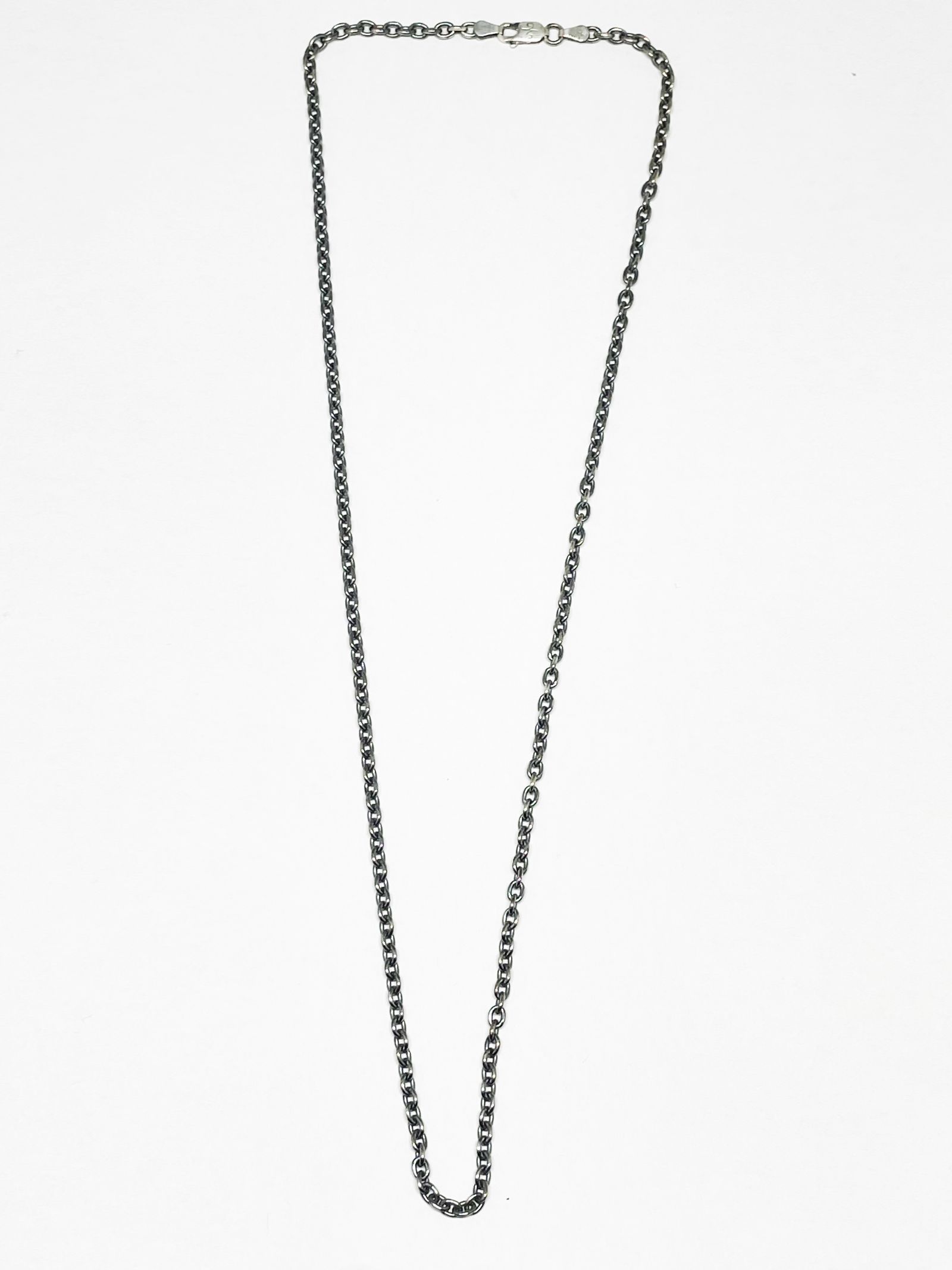 STANDARD NECK CHAIN "OVAL" 60cm (SILVER925)