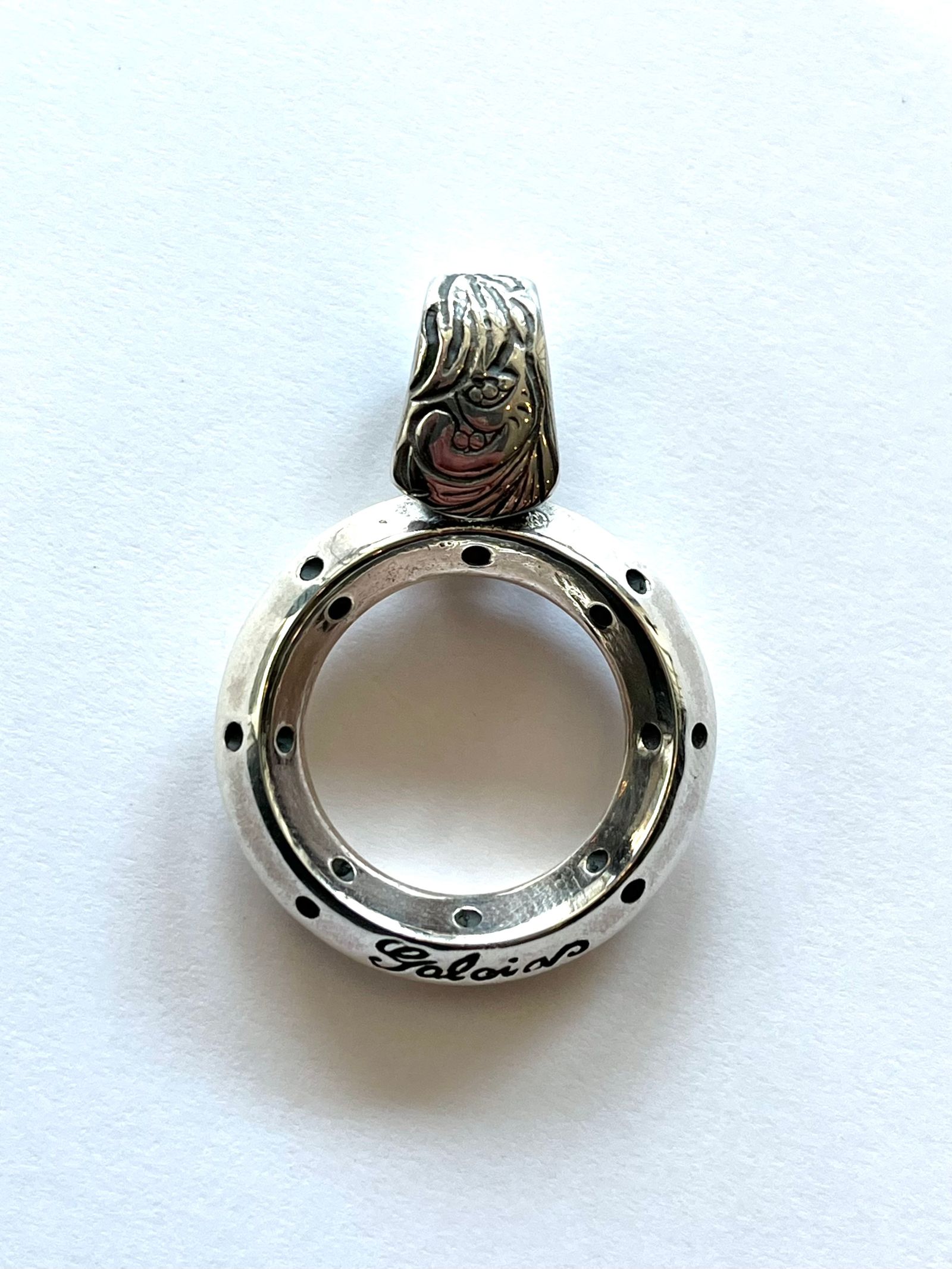 GLASSES CATCHER NECKTOP (LARGE) (SILVER925)