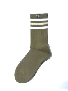 LINE SOX (OLIVE)