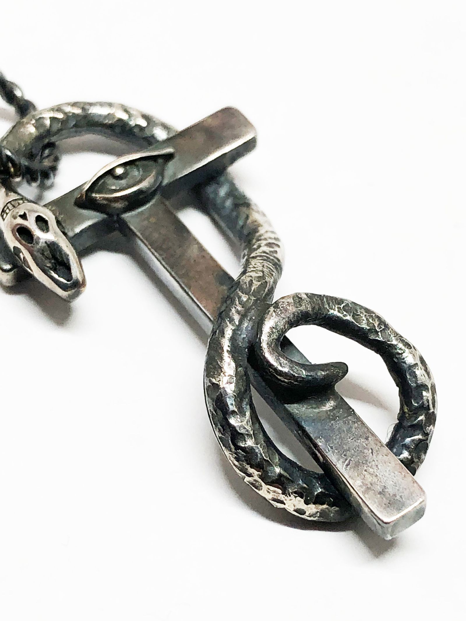 SNAKE & EYE OF PROVIDENCE  NECKTOP (SILVER925)