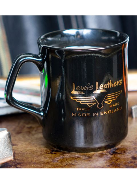 【即日発送可能】LEWIS LEATHERS LOGO MUG (BLACK)