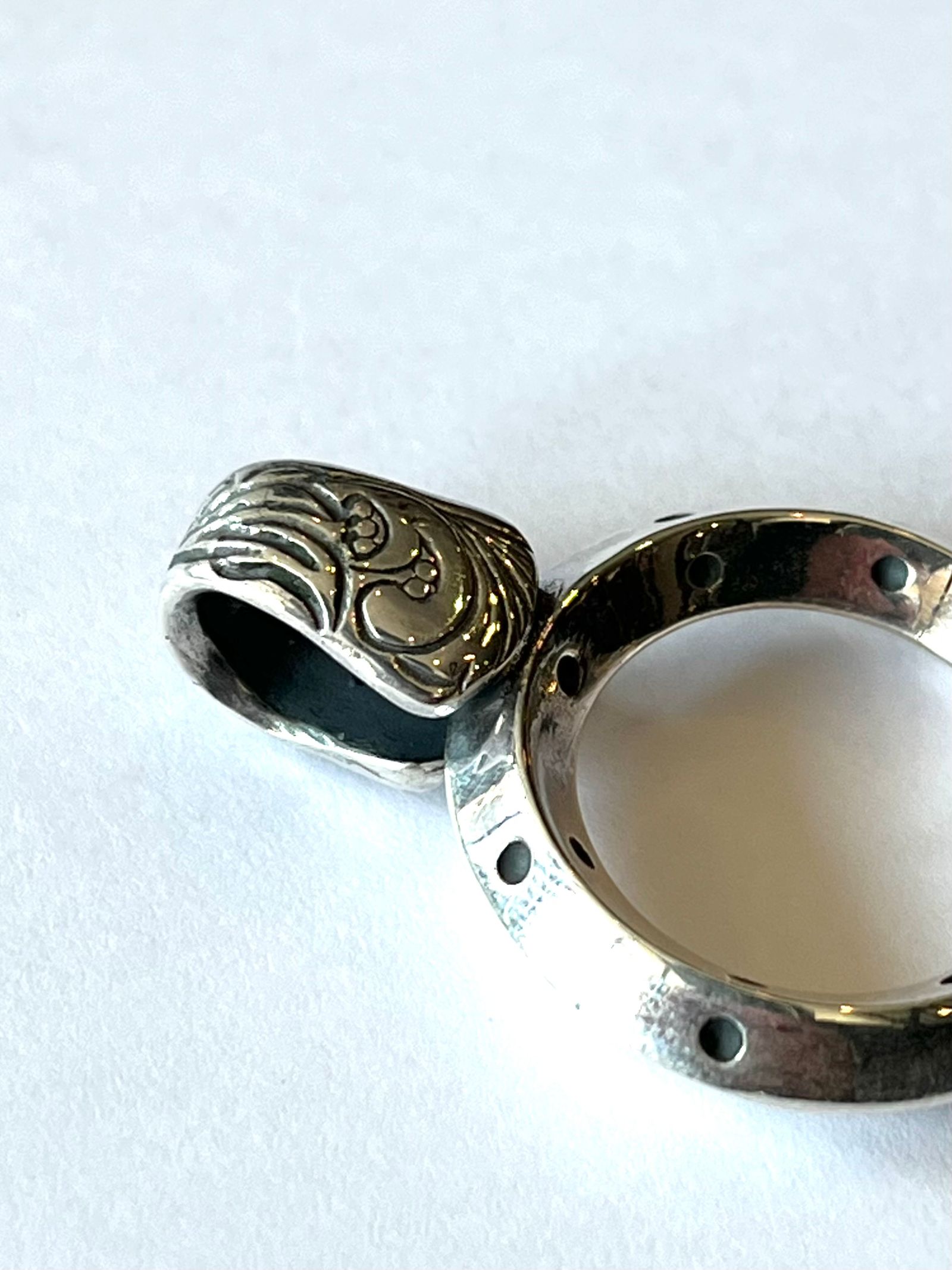 GLASSES CATCHER NECKTOP (LARGE) (SILVER925)