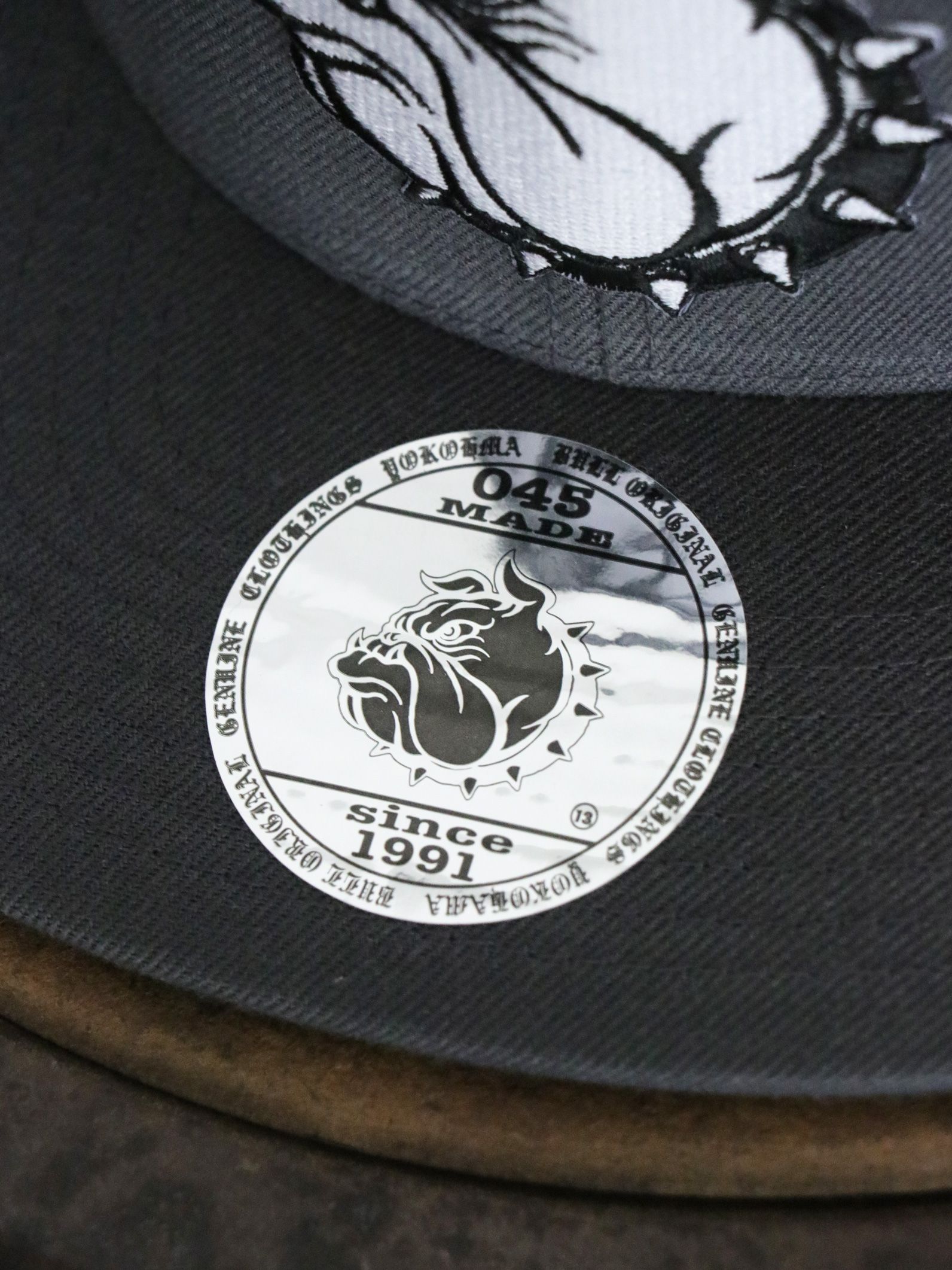 ブルベースボールキャップ / BULL BASEBALL CAP (GRAY)