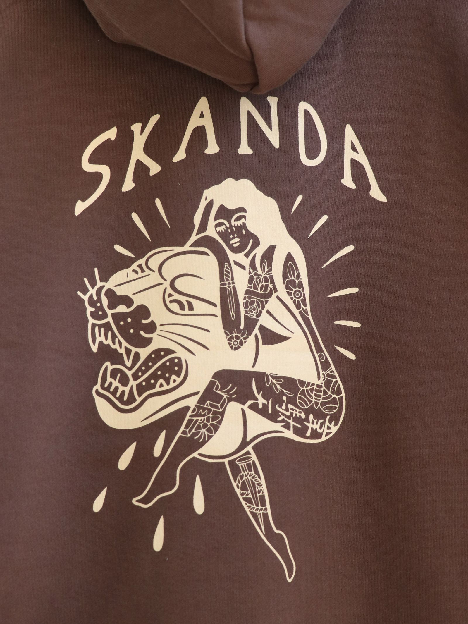 PANTHER ORIGNAL HEAVY OZ PULLOVER (BROWN)