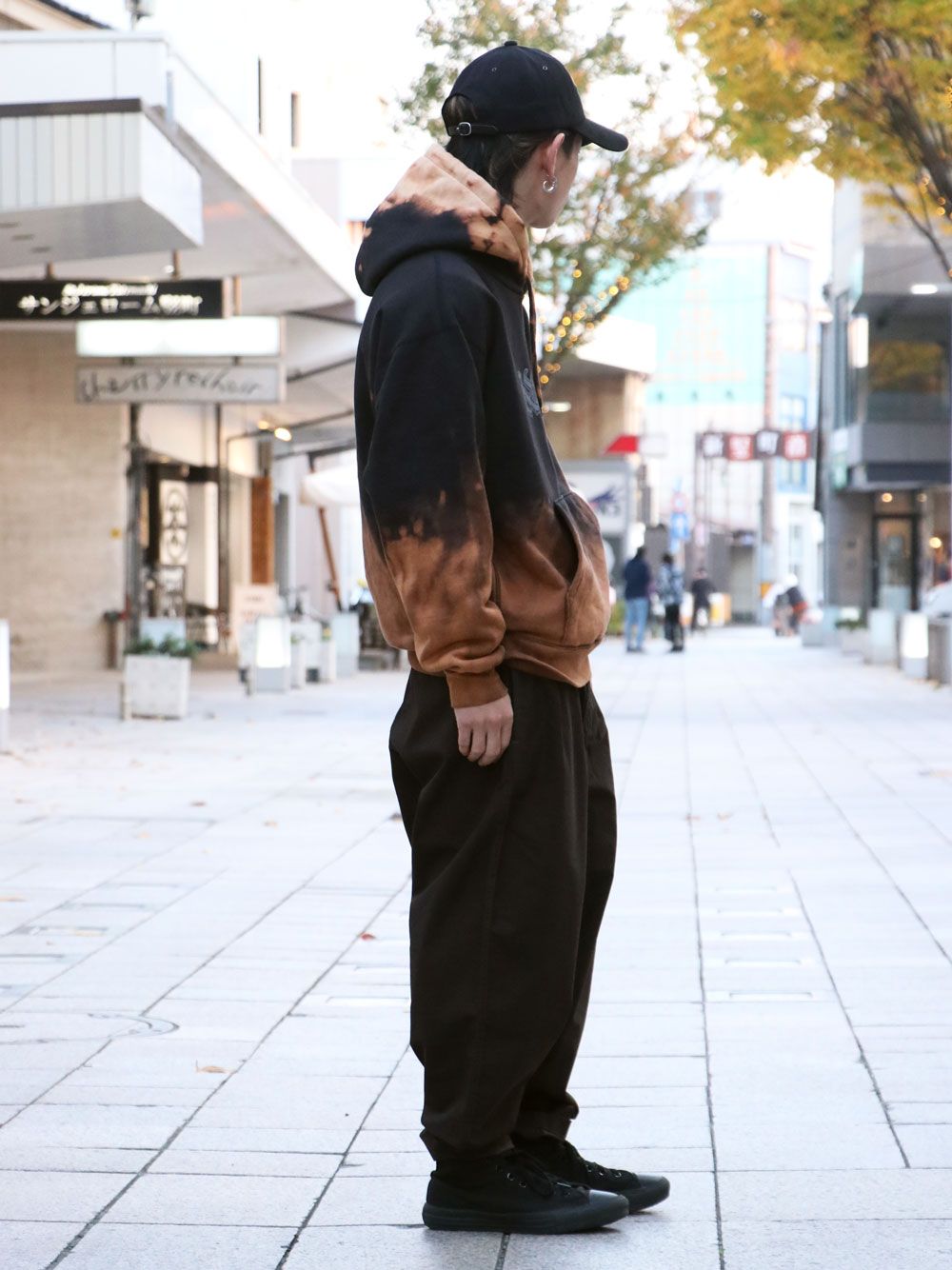オリジナルヘビーオンスブリーチパーカー(ブラック) / ORIGNAL HEAVY OZ BLEACH PARKA (BROWN)