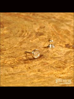 イアリング "ロゴ" (シルバー925) / EARRING "LOGO" (SILVER925)