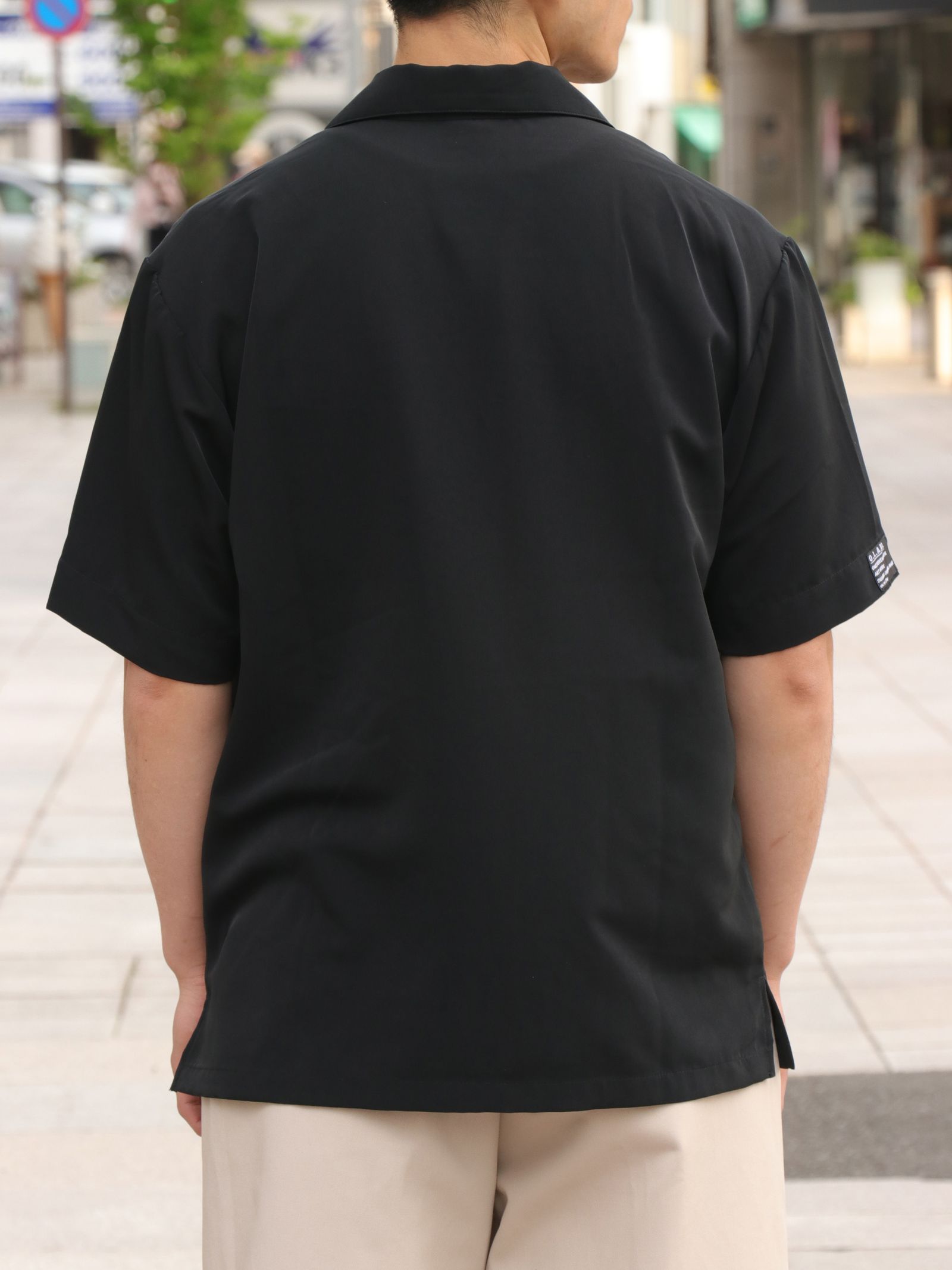 SILKY EMBROIDERY S/S SHIRT / シルキーエンブロイダリー ショートスリーブシャツ