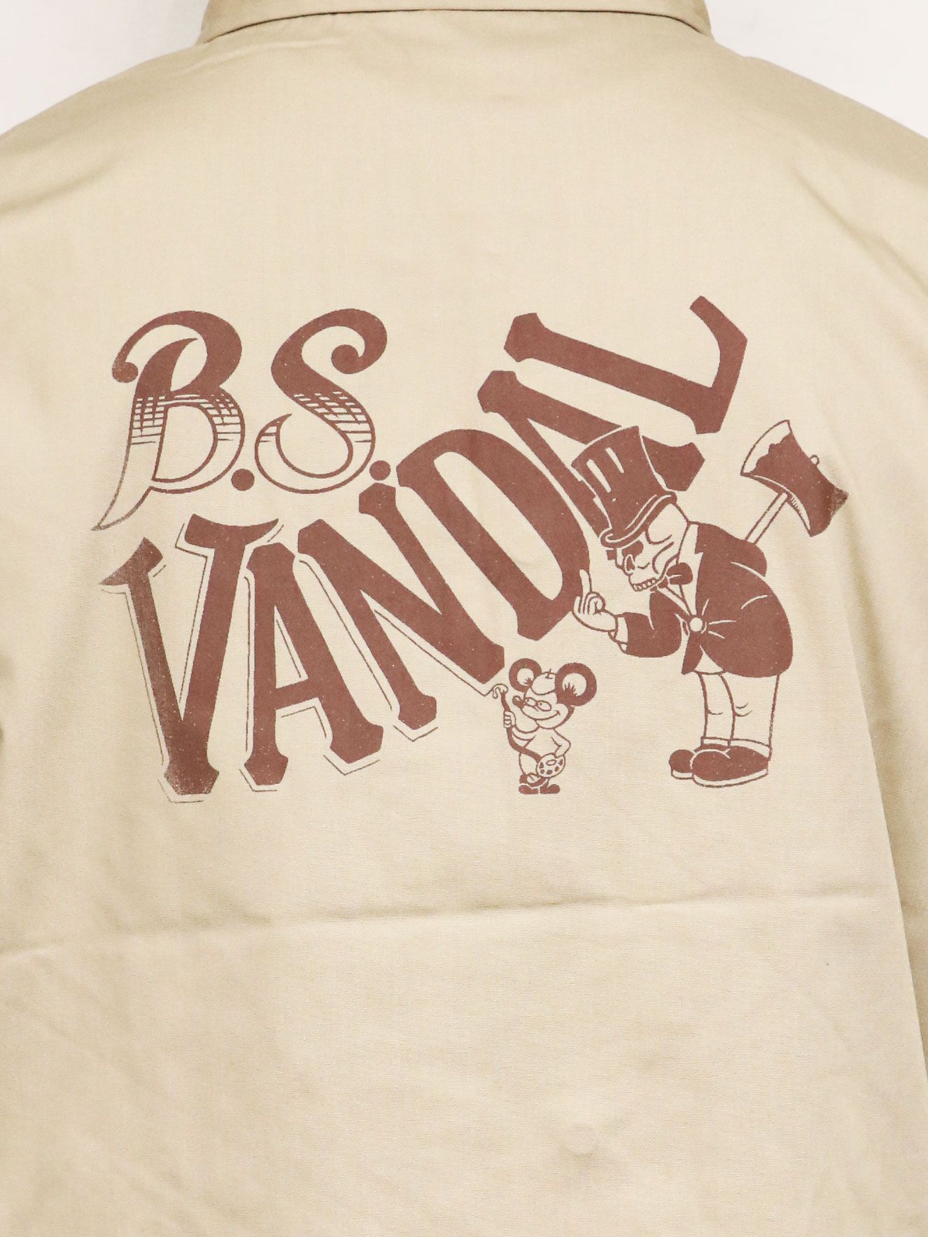 SKANDA ORIGNAL T/C コーチジャケット (ベージュ) / SKANDA ORIGNAL  T/C COACH JACKET (BEIGE)