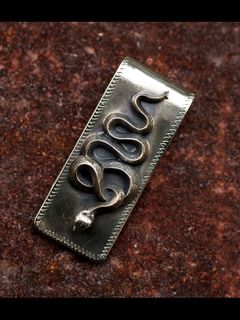 SNAKE MONEY CLIP (BRASS)