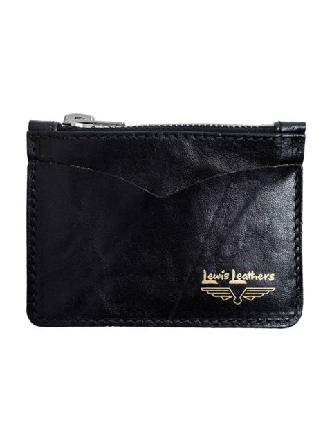 COIN WALLET (BLACK WITH BLACK ZIP)