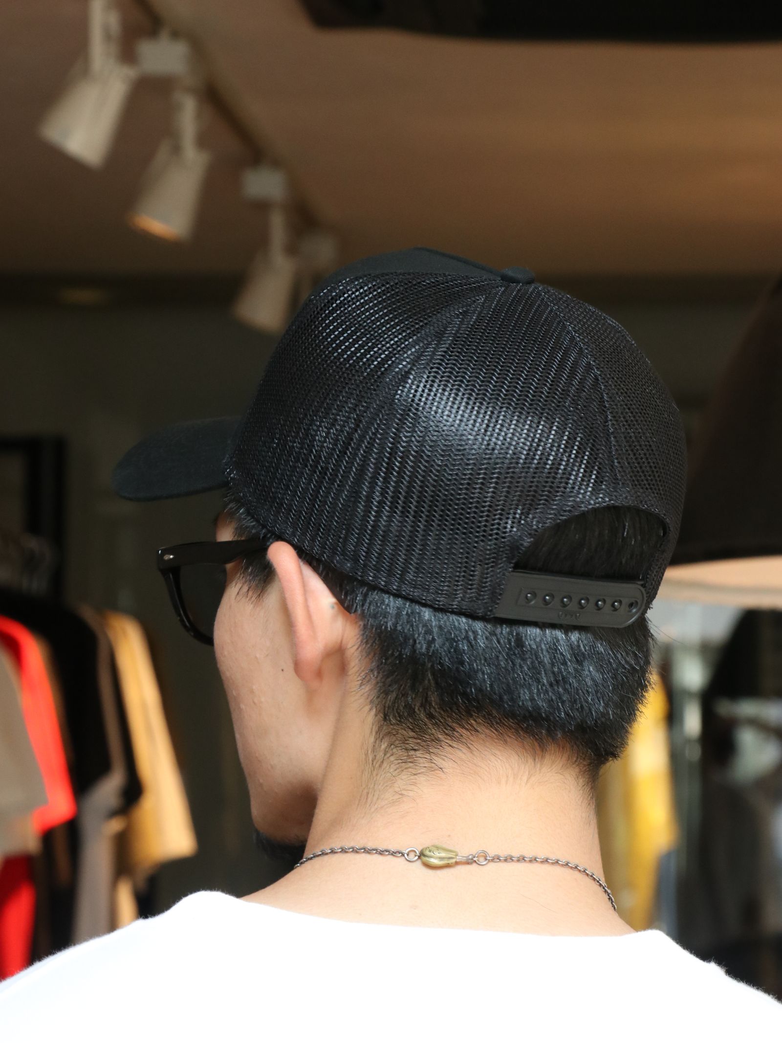 NORM ロゴ メッシュキャップ (ブラック) / NORM LOGO MESH CAP