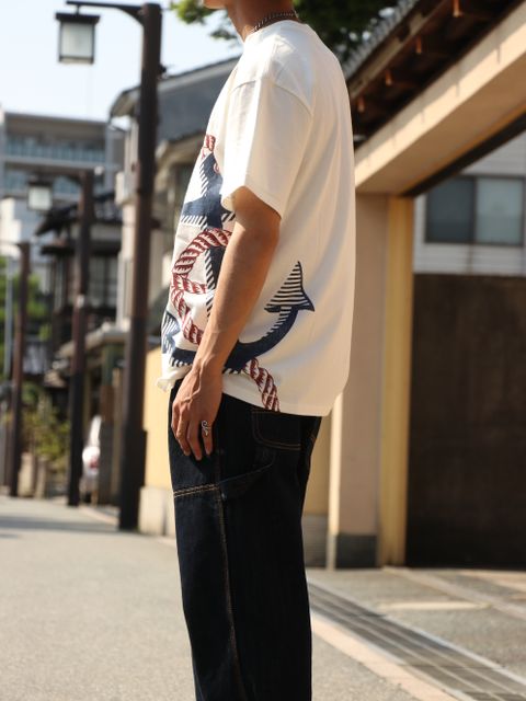 シンプルなアメカジコーディネート