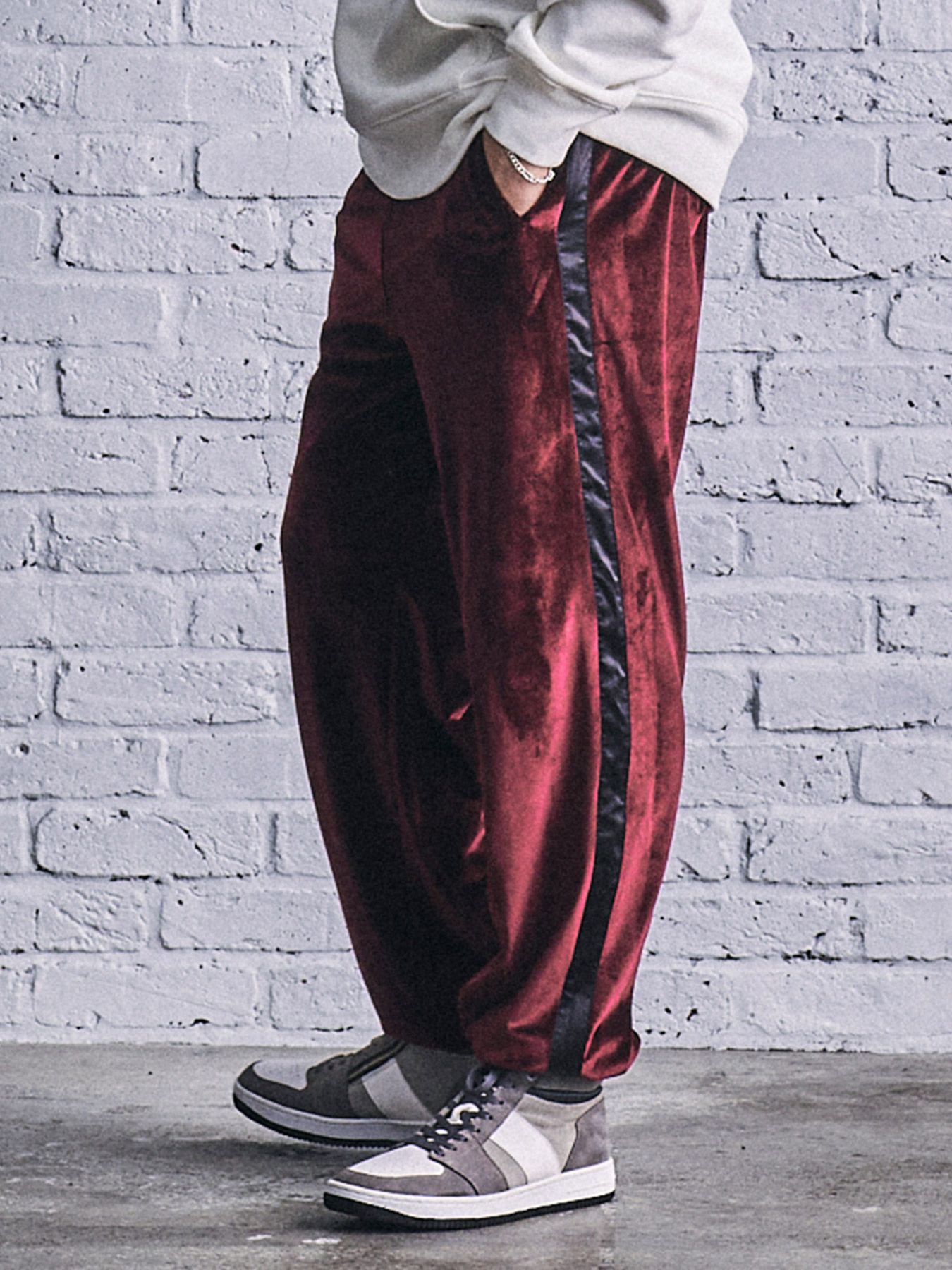 VELOR GAME PANTS/ベロアゲームパンツ