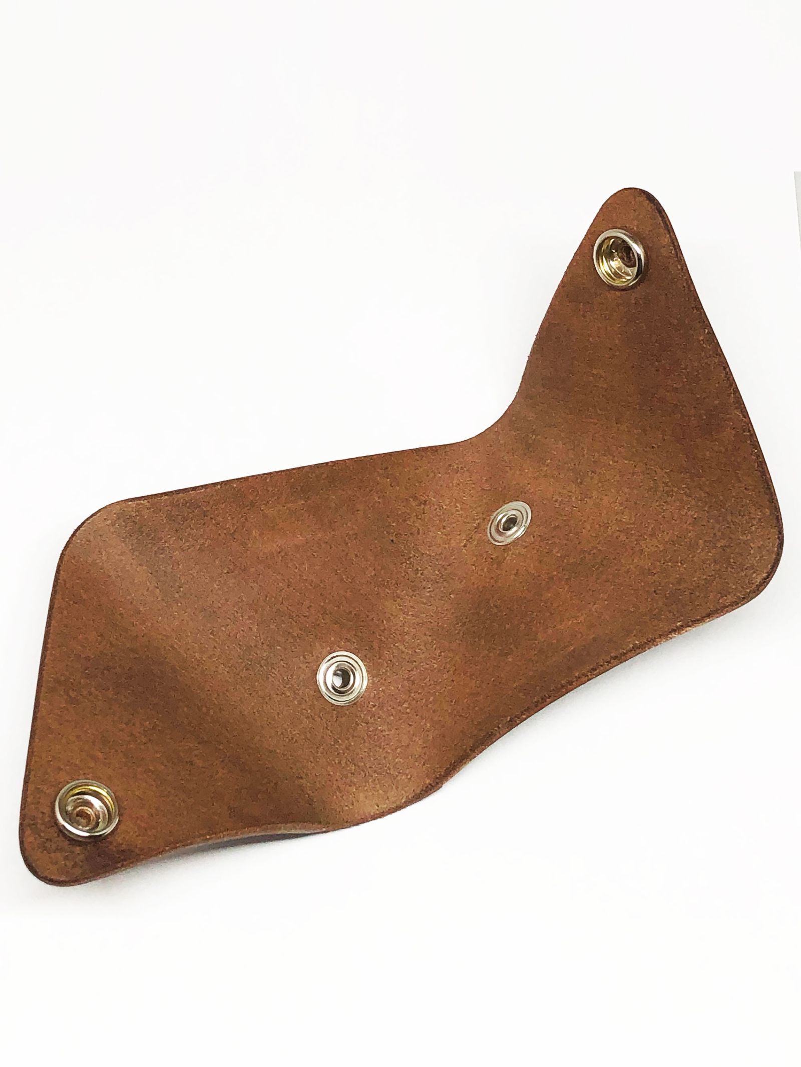 コインケース "ドリトス" (ブラウン×真鍮) / COIN CASE "DORITOS"(BROWN×BRASS)