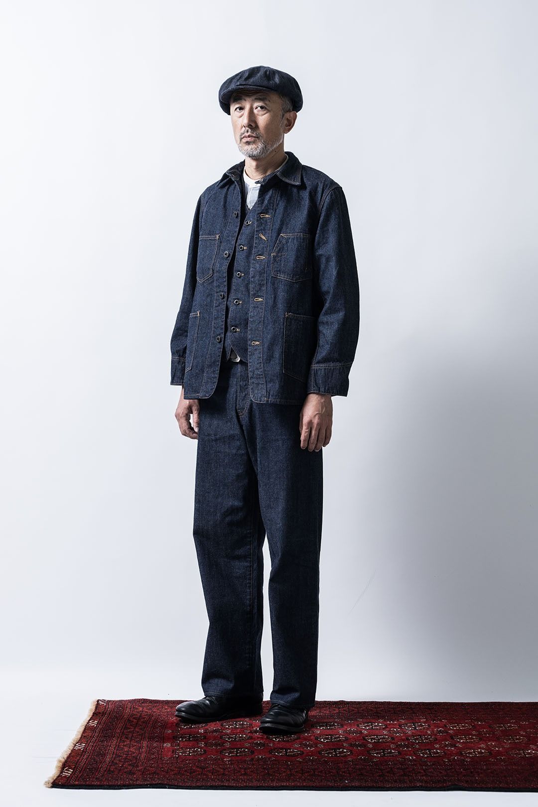 1920s 10.5oz DOCKERY JACKET (DARK INDIGO)