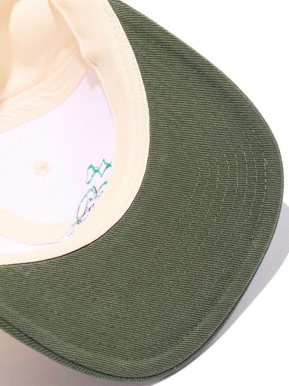 ACE OF CRUBS 6PANEL SBC (WHITE/GREEN , WHITE/BLACK)