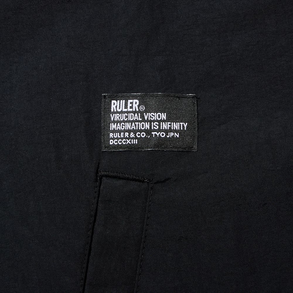 STR NYLON TRACK JACKET (BLACK)