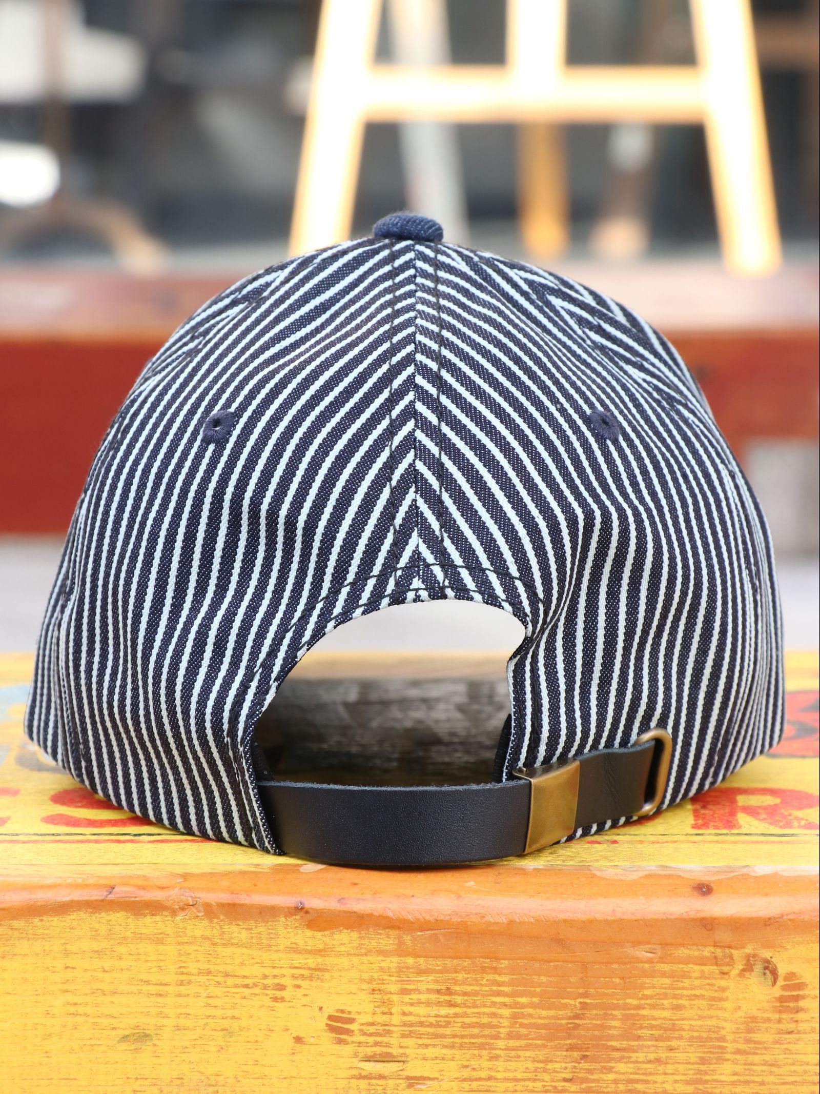 SKANDA カーブバイザーミドルキャップ / SKANDA Curve Visor Middle Cap (HICKRY×DENIM)