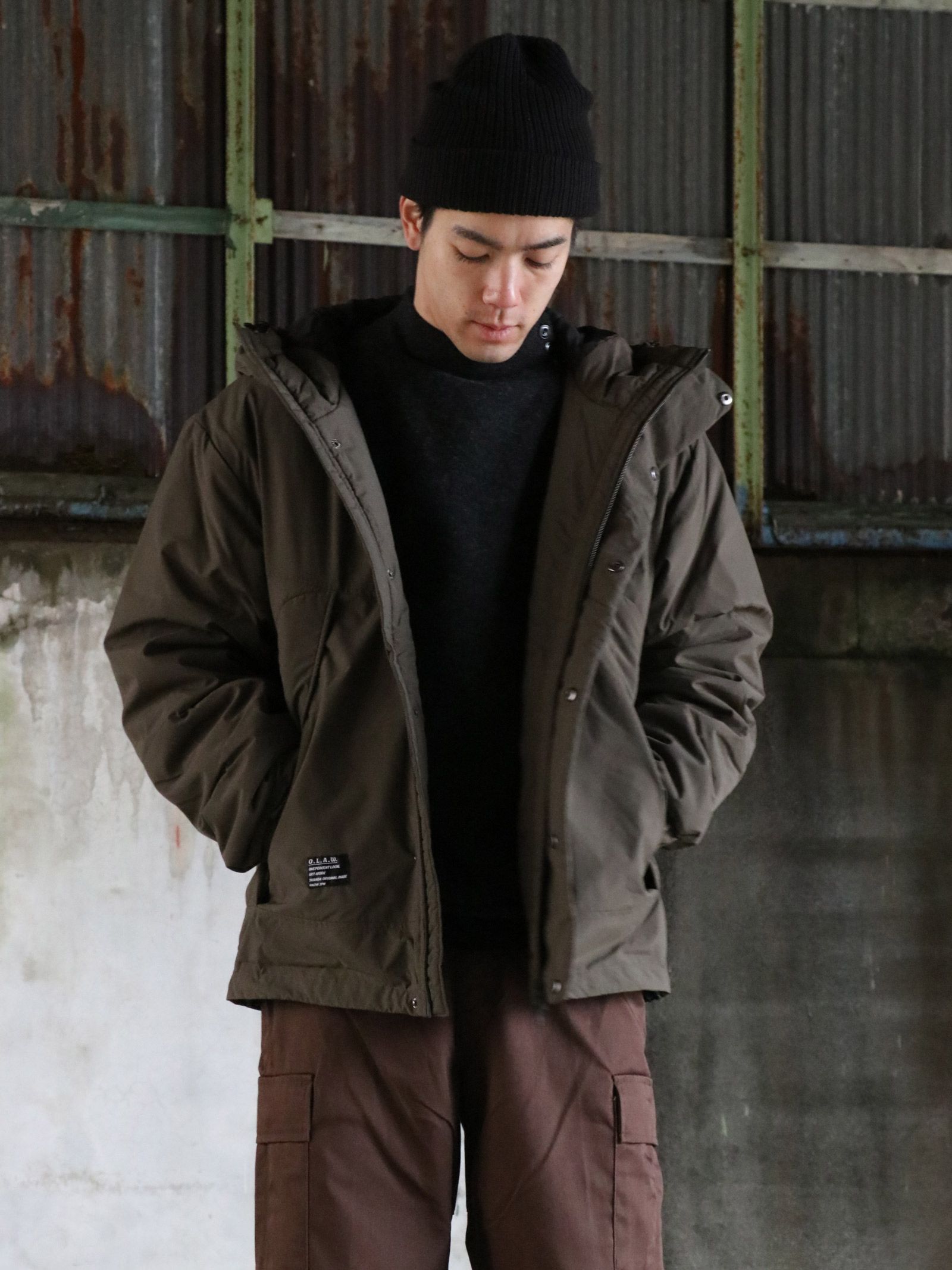 SKANDA REFLECTIVE WARM SHELL JACKET (OLIVE)