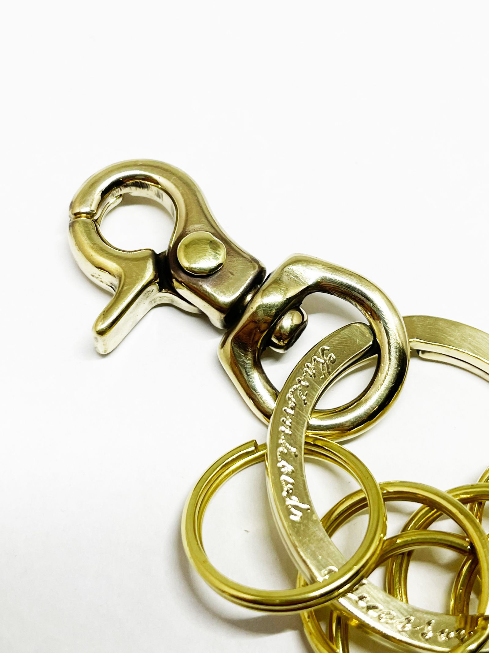 KEY CLIP (BRASS) (POLISH)