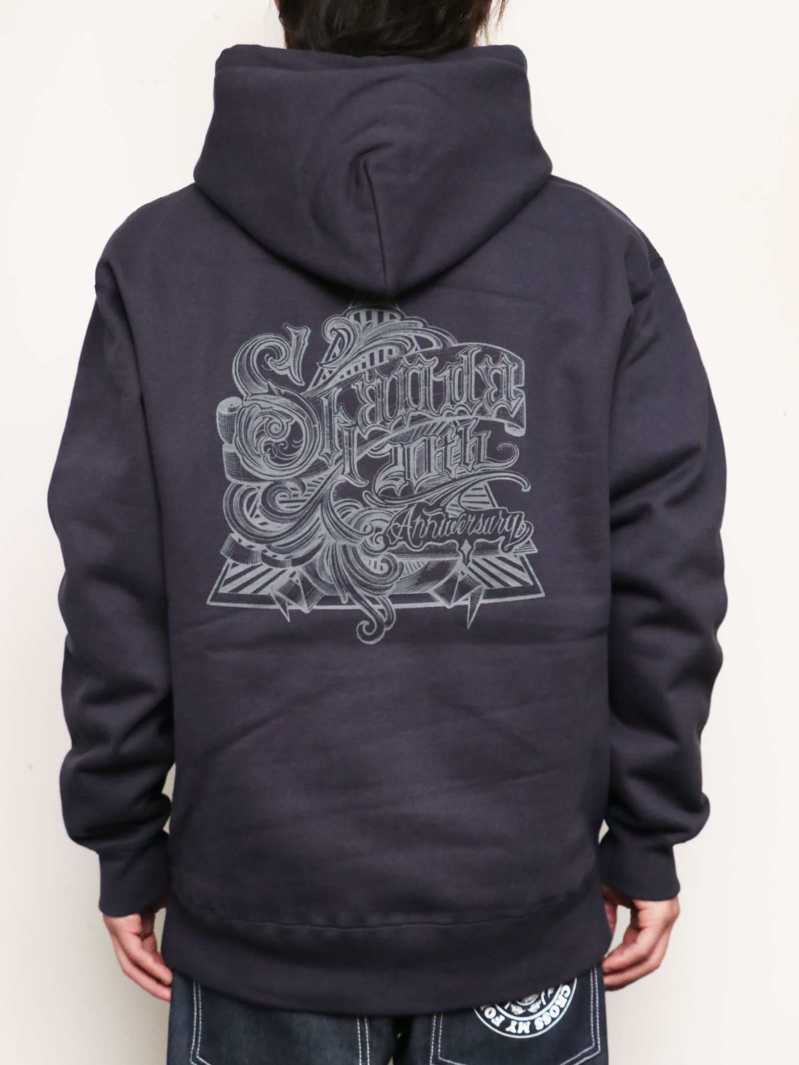 オリジナルヘビーオンスパーカー (ネイビー) / ORIGNAL HEAVY OZ PULLOVER (NAVY)