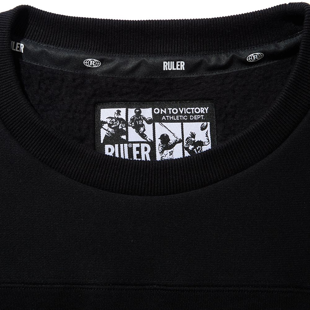 ICON FOOTBALL SWEATSHIRT (BLACK)