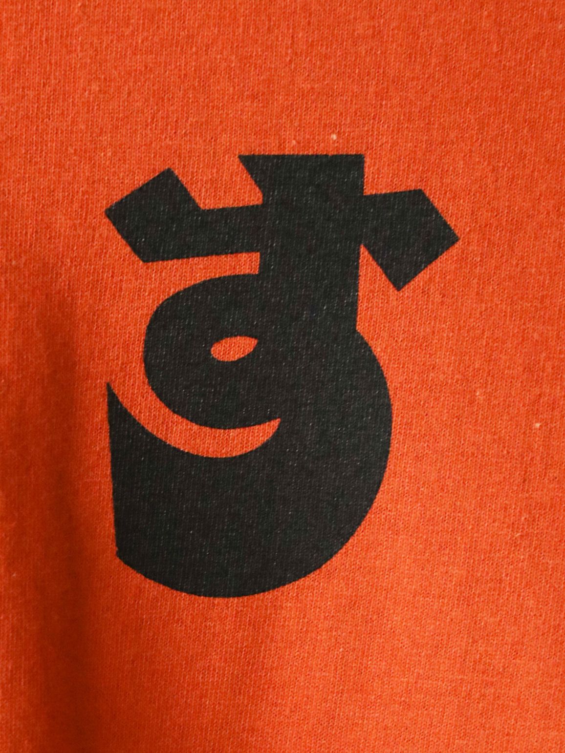 "達磨" L/S TEE (DARK ORANGE)